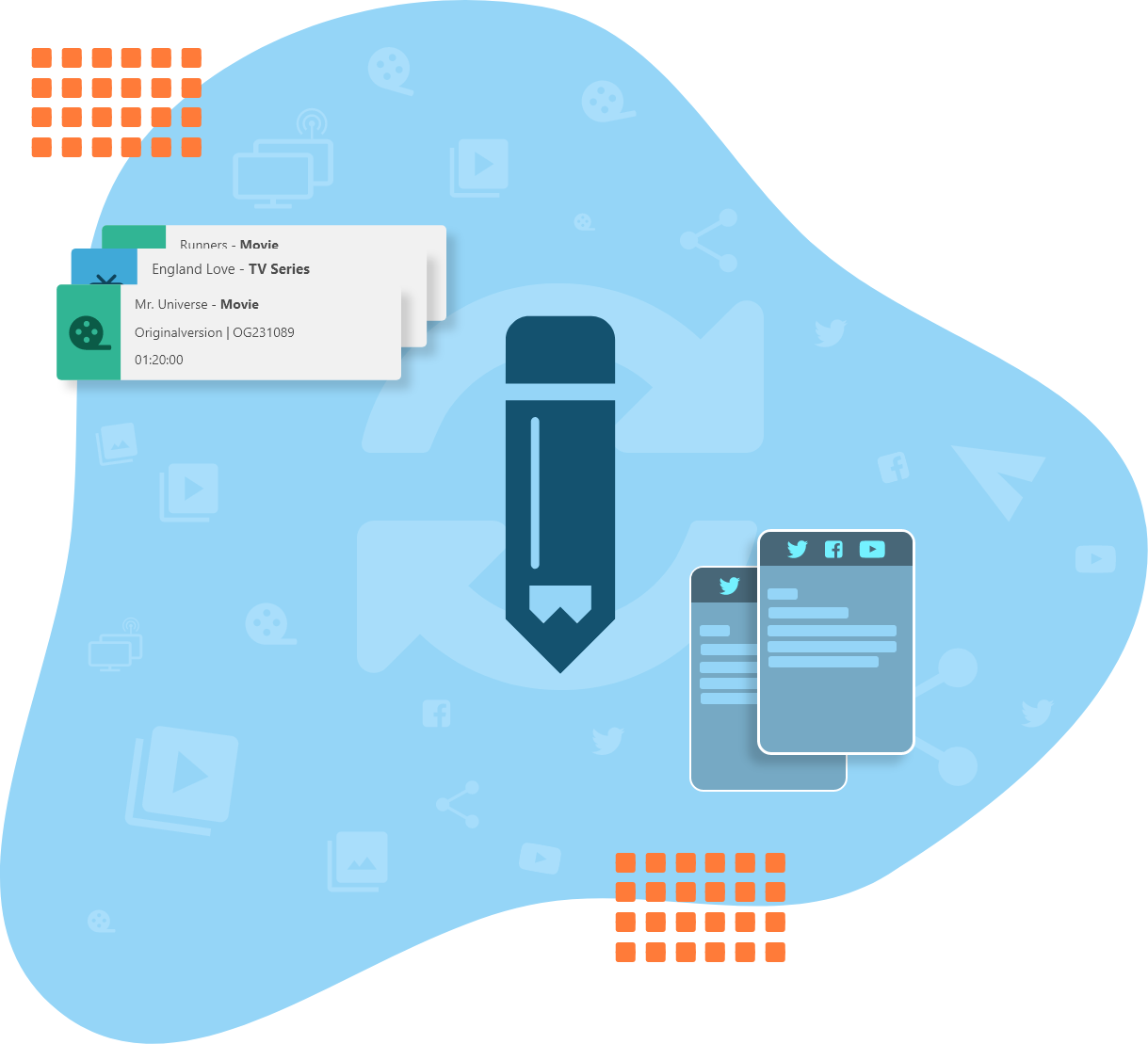 Seamless interaction with program and broadcast scheduling