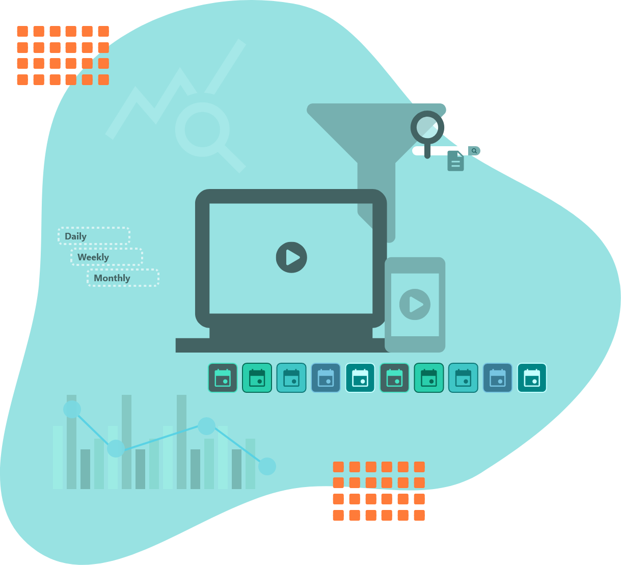 Integrated monitoring and reporting